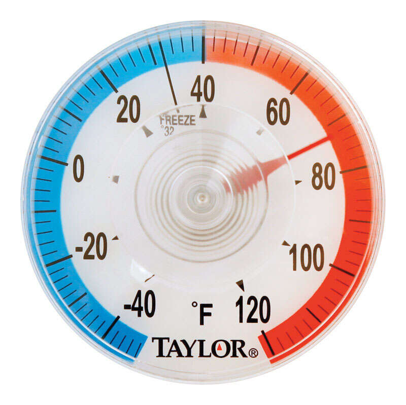 Taylor Dial Thermometer Plastic 3.5 in.