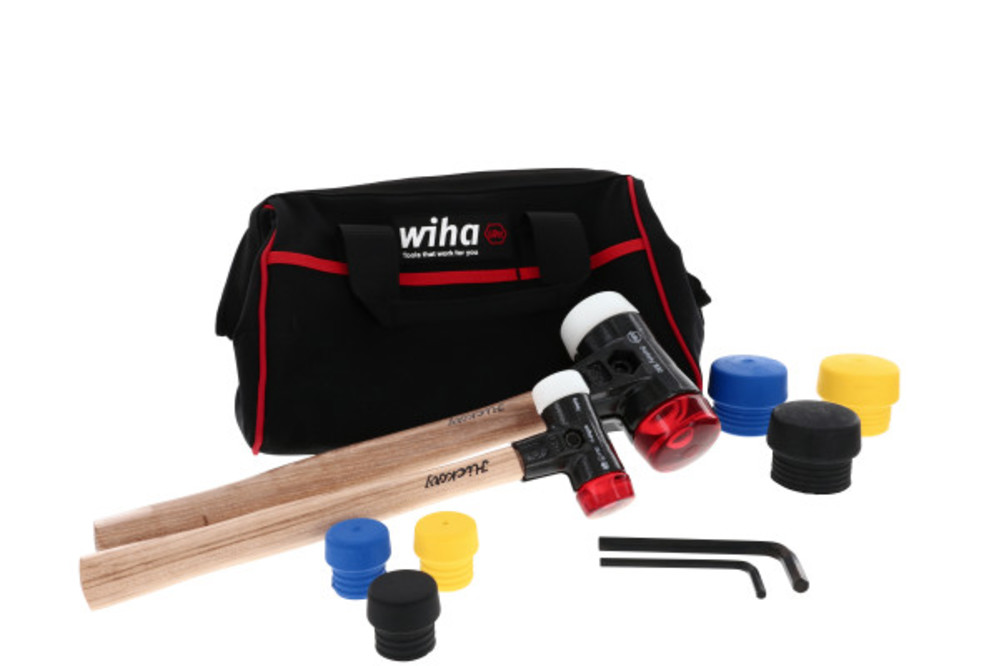 Wiha Split Head Mallet 14pc Set in Tool Bag