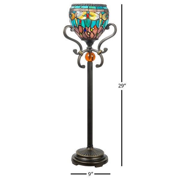 Briar Dragonfly Blue  Buffet Lamp