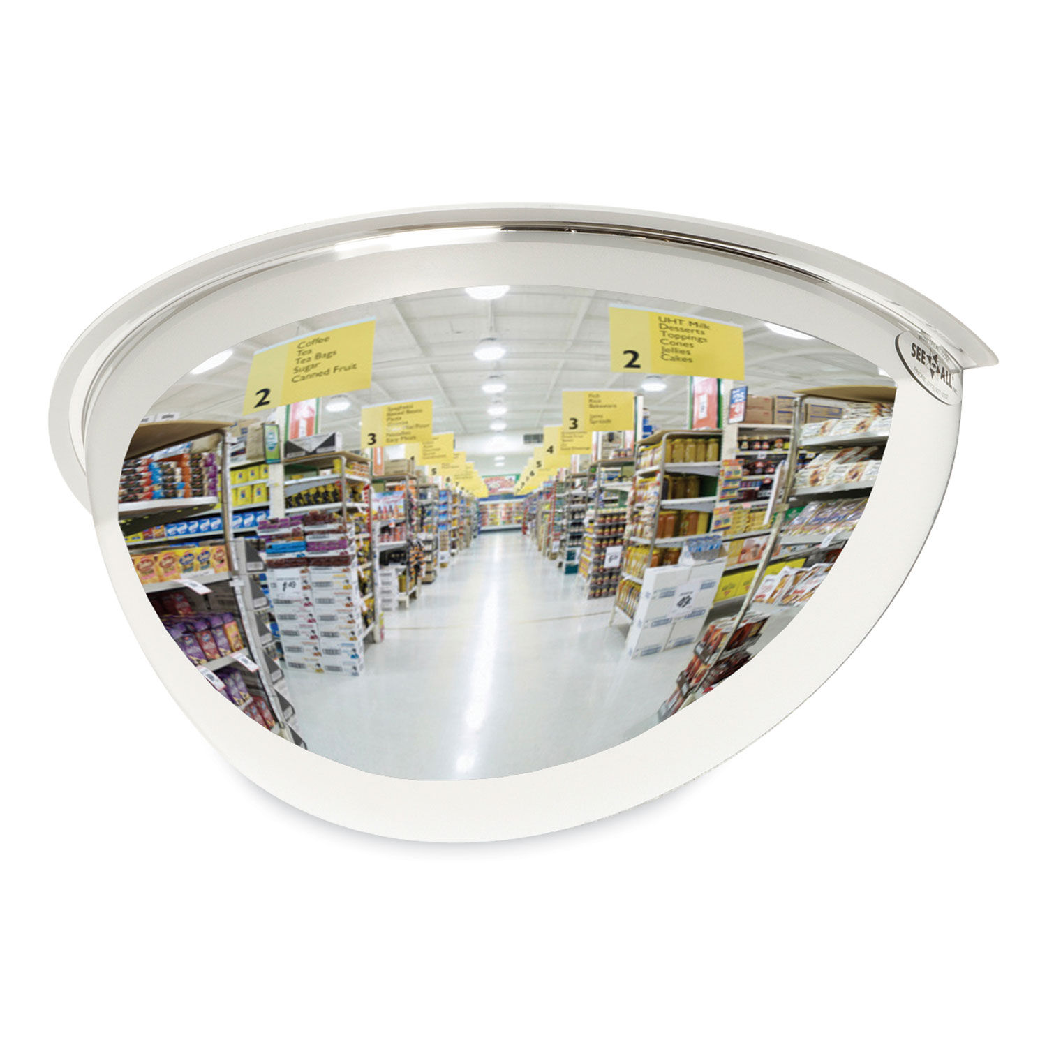 Half-Dome Convex Security Mirror by See Allandreg; SEEPV18180