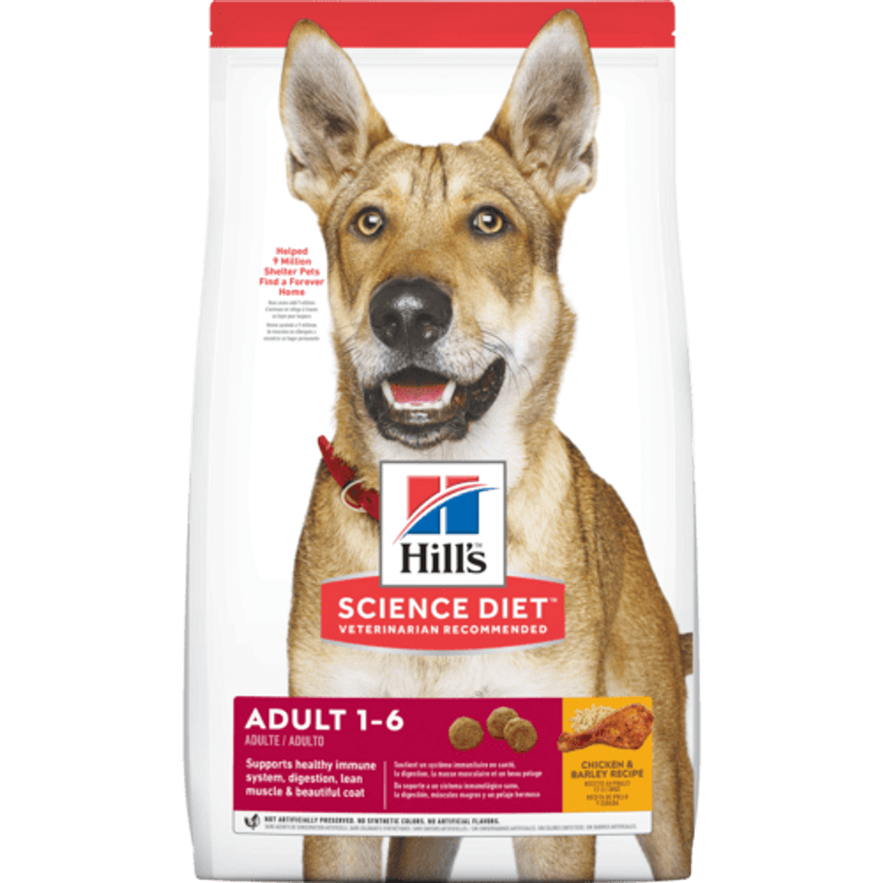 Hill's Science Diet Adult 1-6  Chicken and Barley Dog Food