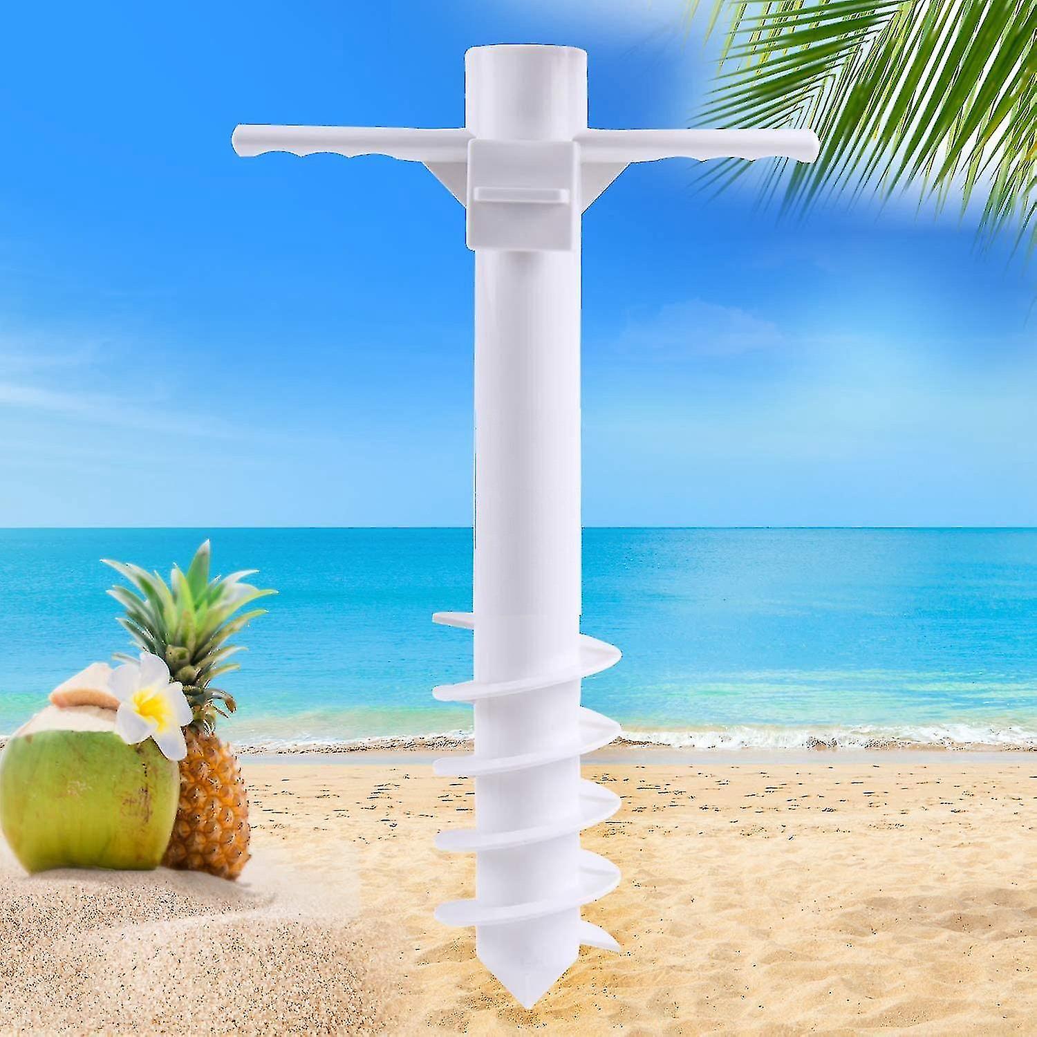 Beach Umbrella Sand Anchor Heavy Duty Ground Anchor Stand For Strong Winds