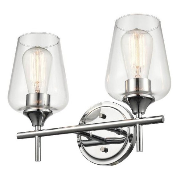 Millennium Lighting Ashford 2 Light Vanity Chrome