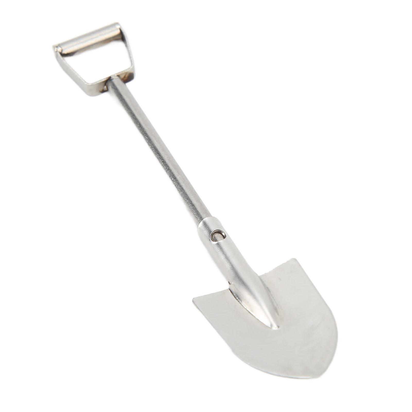 Rc Car Shovel Highly Simulated Exquisite Workmanship Lightweight Portable Simulation Metal Shovel