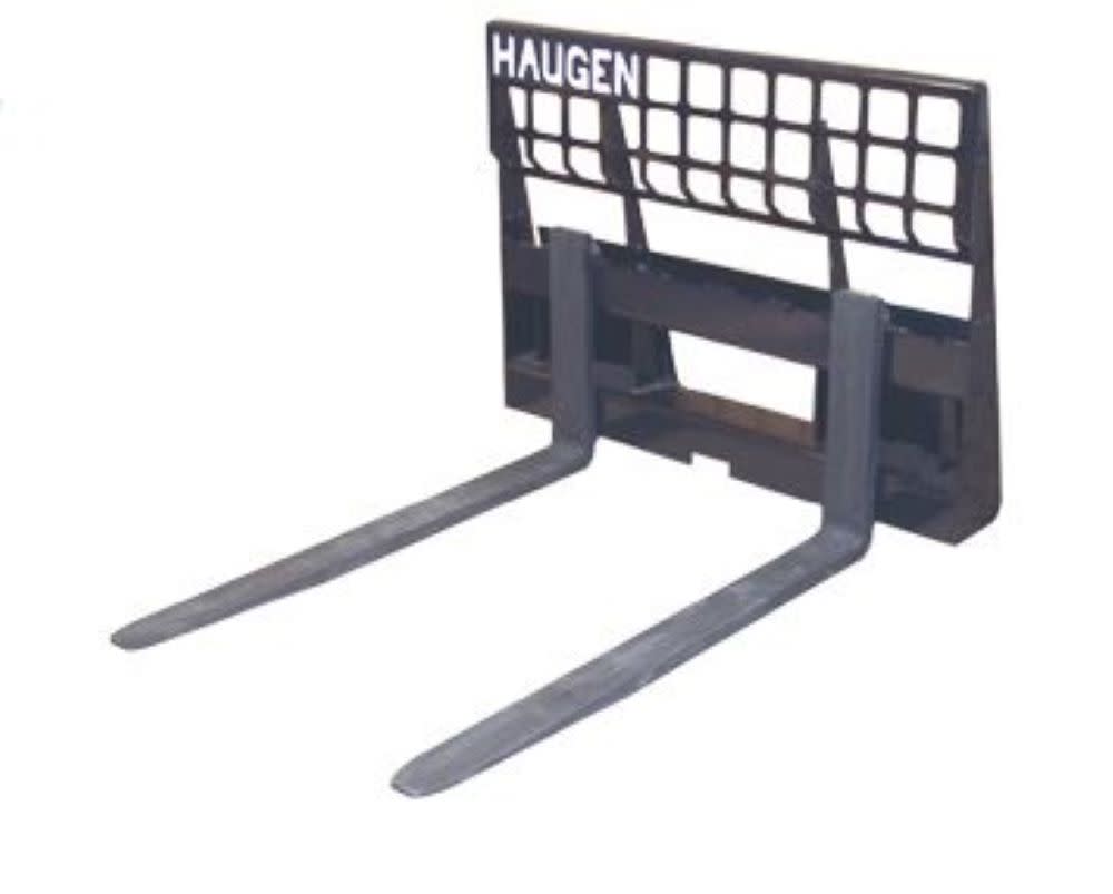 Marv Haugen 48 Rail Style Pallet Fork For Skid-Steer Loaders ;