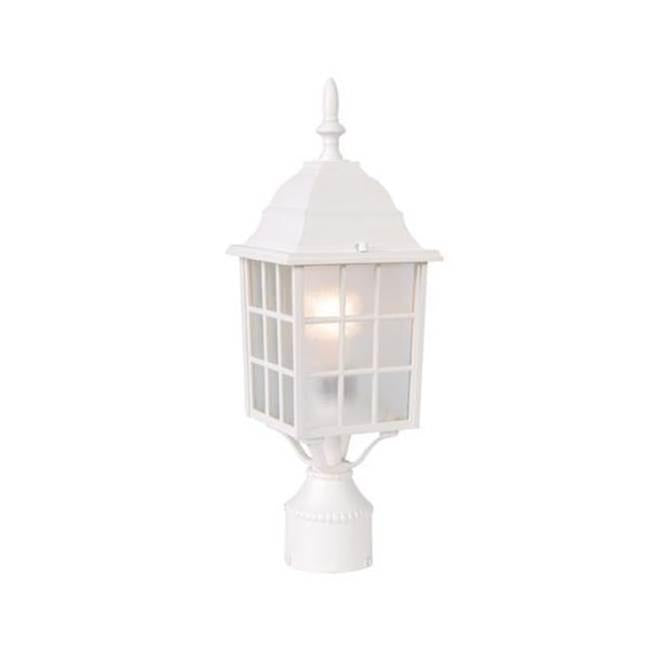 Acclaim Lighting 5307TW Nautica 1-Light Textured White Post Mount Light