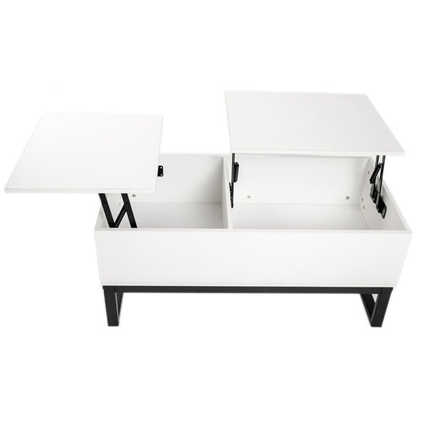 Merax Lift Top Coffee Table with Steel Support