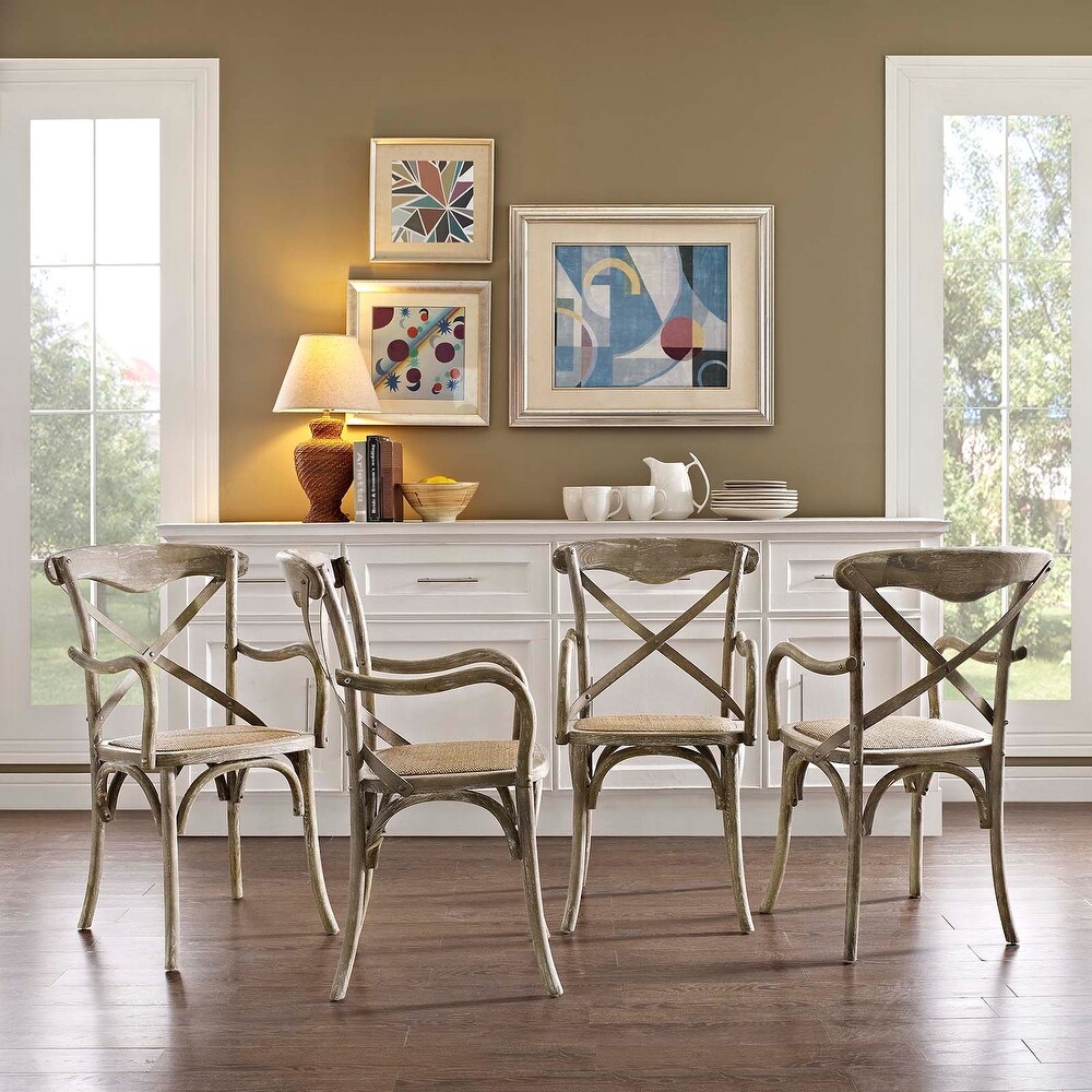 The Gray Barn Wild Hen Dining Armchair (Set of 4)