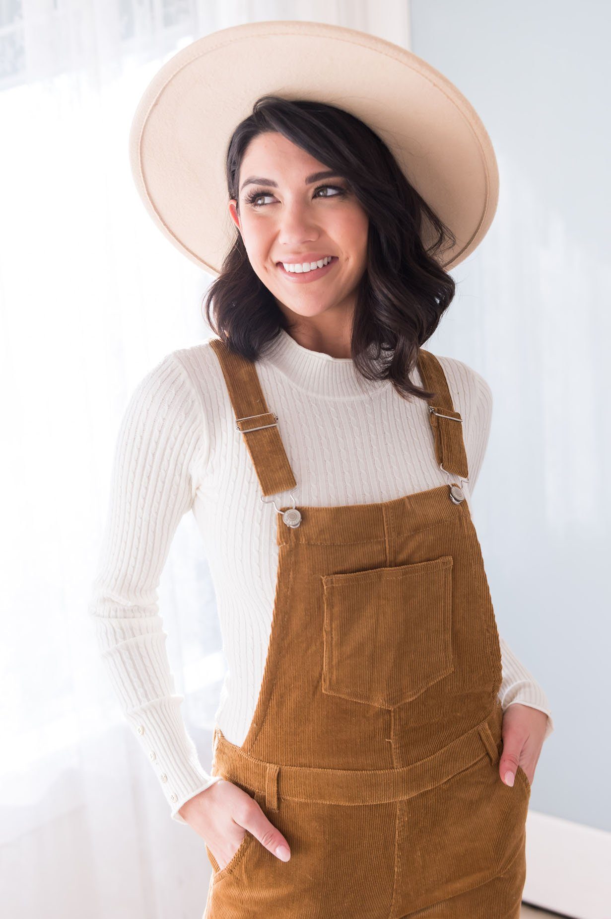 The Monnica Modest Overalls