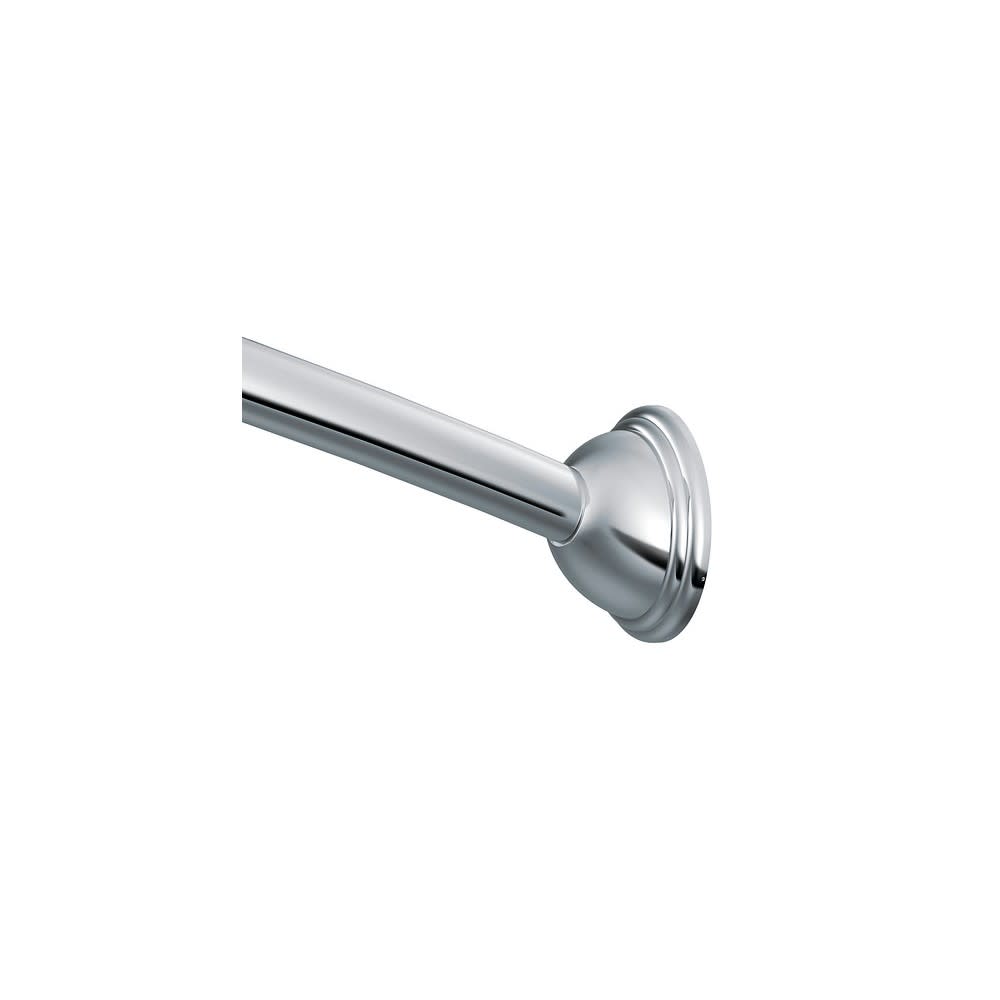 Moen Shower Rod Chrome 72 Adjustable Curved