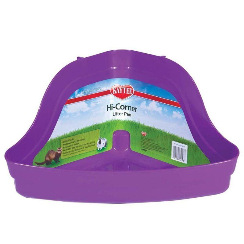 Kaytee Hi Corner Litter Pan Medium (13.75