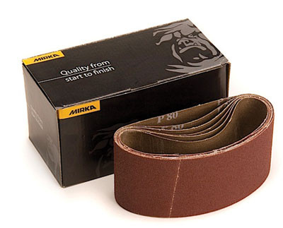 Mirka Hiolit X Cloth 2.5 x 14 60 Grit Belt