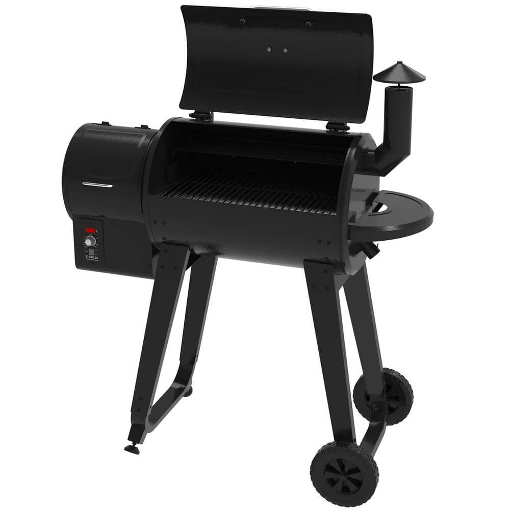 Z GRILLS 459 sq. in. Pellet Grill and Smoker in Black ZPG-450A3