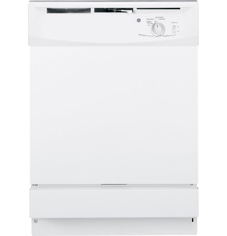 Ge Appliances GSD2100VWW Ge® Built-In Dishwasher