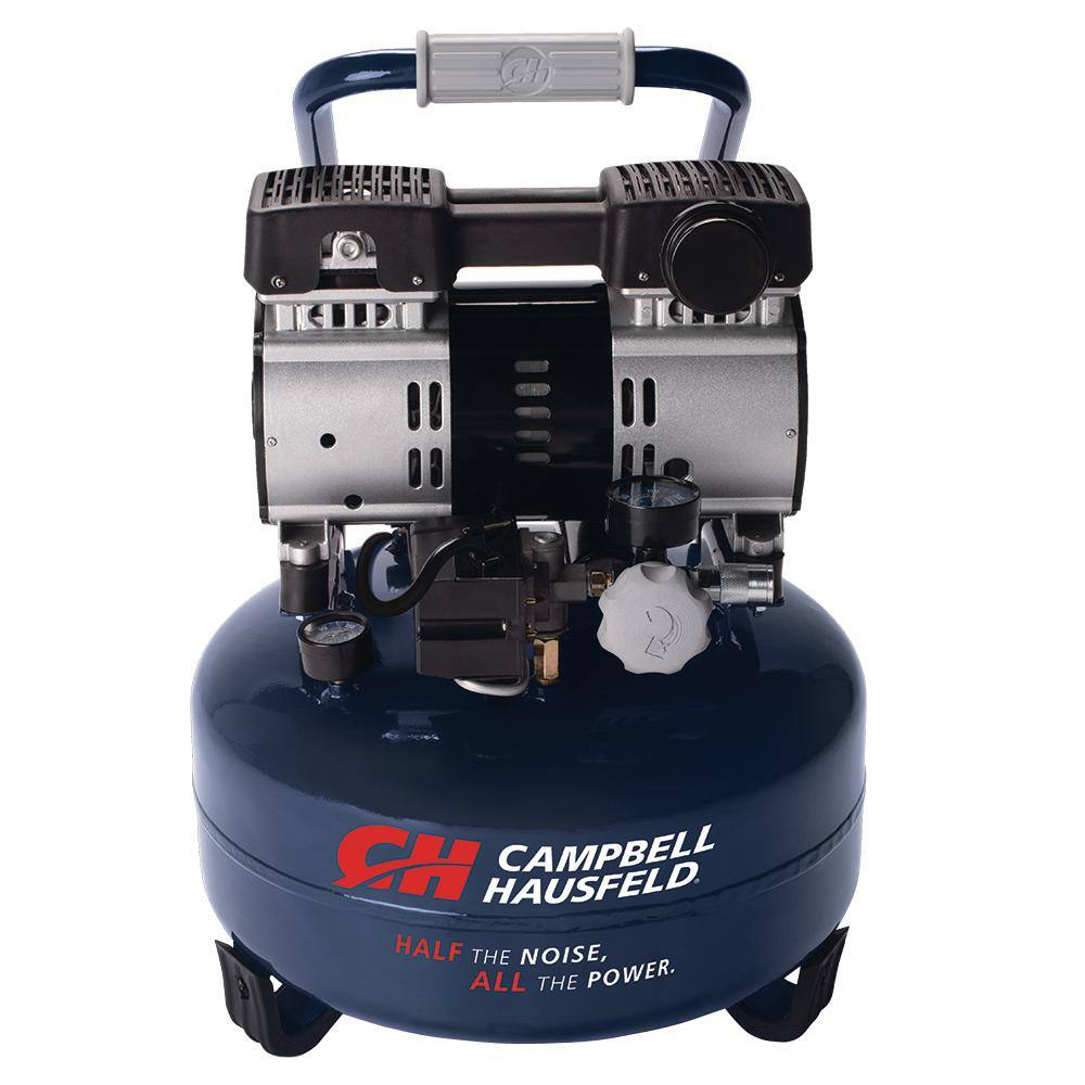 Campbell Hausfeld 6 Gal. Electric Pancake Quiet Air Compressor DC060500