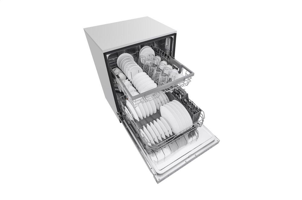 Lg LDB4548ST Top Control Dishwasher With Quadwash™ And Easyrack™ Plus