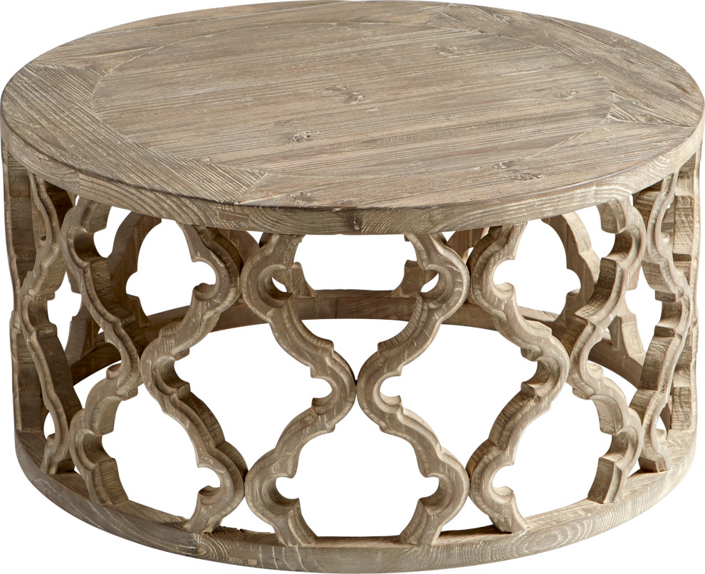 Sirah Coffee Table   Mediterranean   Coffee Tables   by HedgeApple  Houzz