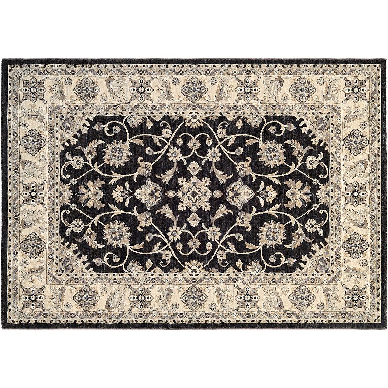 Couristan Everest Rosetta Framed Floral Rug