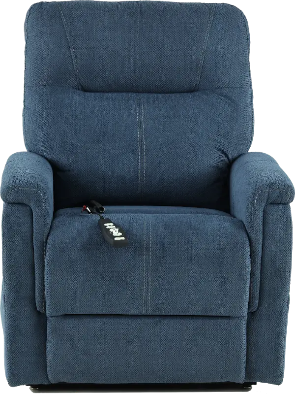 Dynamo Indigo Blue Power Lift Recliner