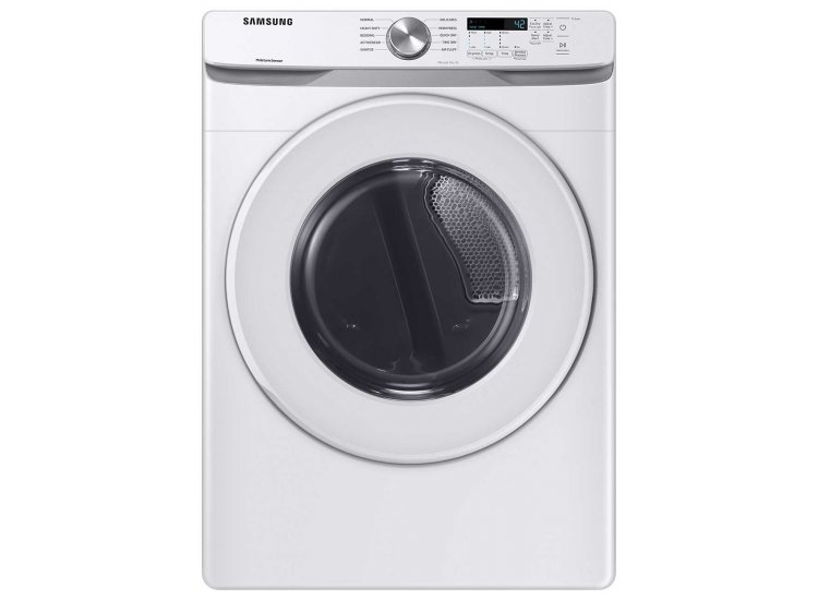  7.5 Cu. Ft. White Gas Dryer With Sensor Dry