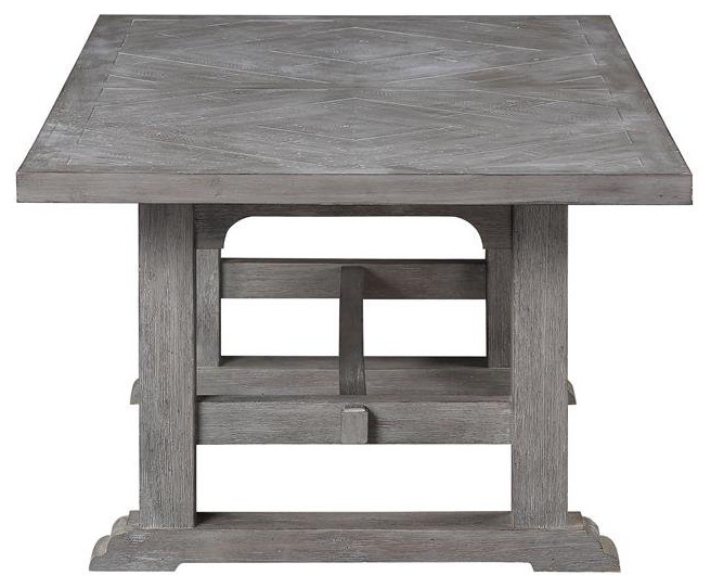 Steve Silver Whitford Dove Gray Coffee Table   Farmhouse   Coffee Tables   by HedgeApple  Houzz