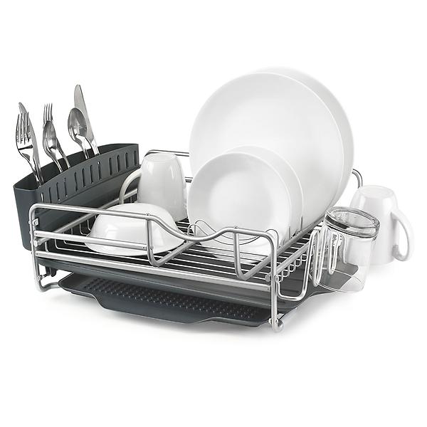 Polder 4Piece Advantage Aluminum Dish Rack