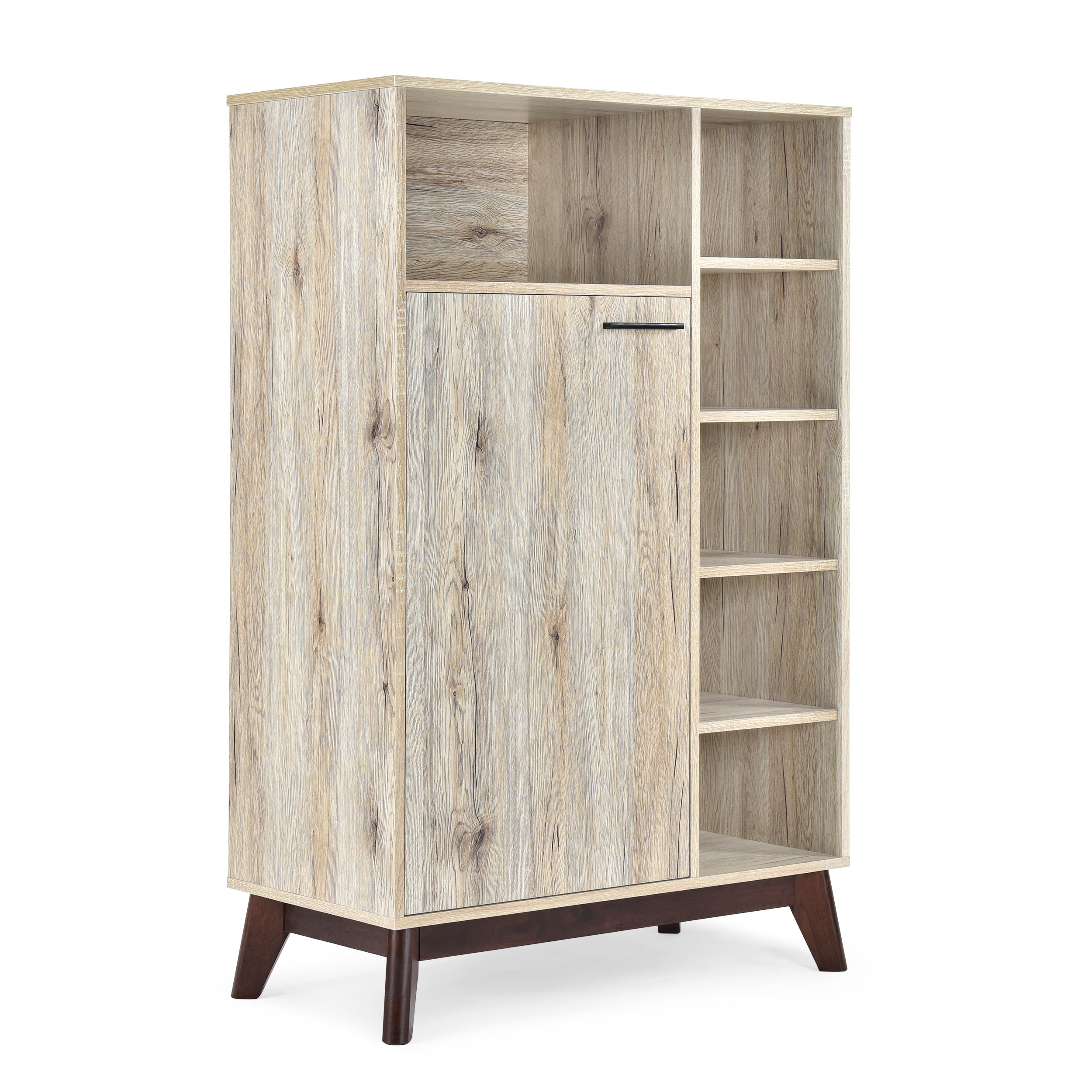 Deschutes Mid-Century Modern Multi-Functional Cabinet