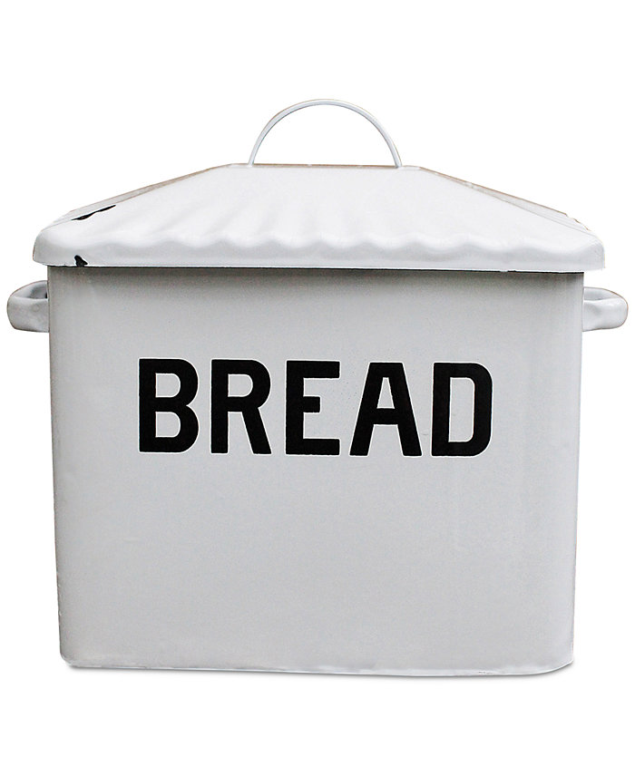 3R Studio  Enameled Metal ''Bread'' Box