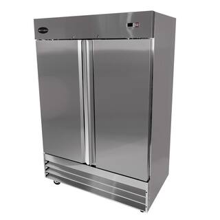 SABA 54 in. W 47 cu. ft. Freezerless Commercial Refrigerator in Stainless Steel S-47RR