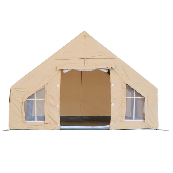 Easy Install Factory Direct Sales Hiking Camping Large Outdoor Inflatable Air Tent House For 2 3 People