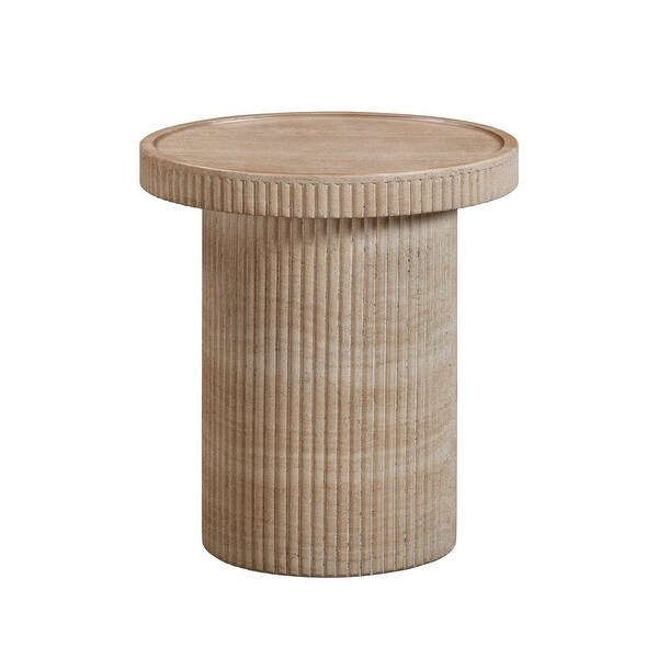 Darcy Faux Concrete Side Table