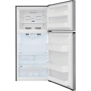 Frigidaire 13.9 cu. ft. Top Freezer Refrigerator brushed steel FFHT1425VV