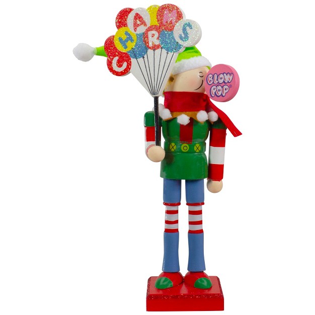 Tootsie Roll Charms Blow Pop Wooden Christmas Elf Figure