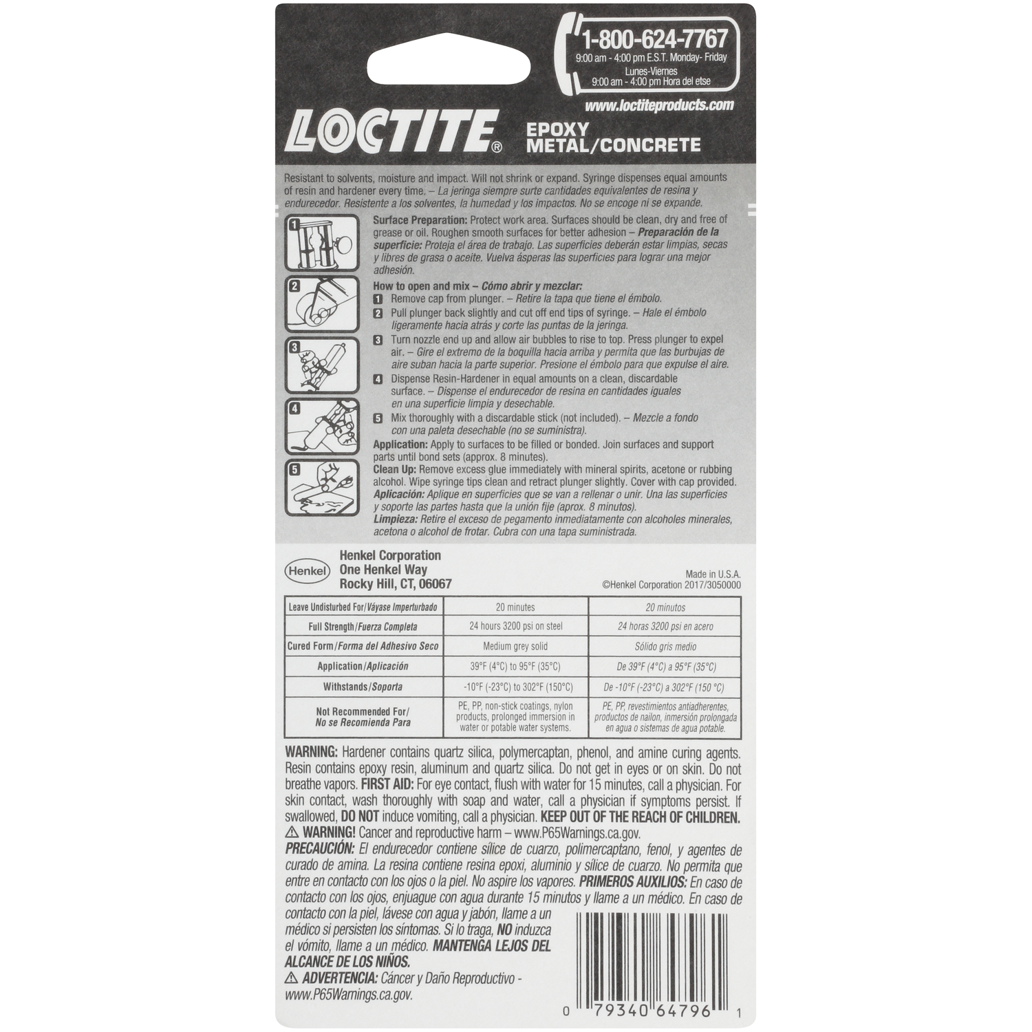 Loctite Metal/Concrete High Strength Epoxy Epoxy 0.85 oz