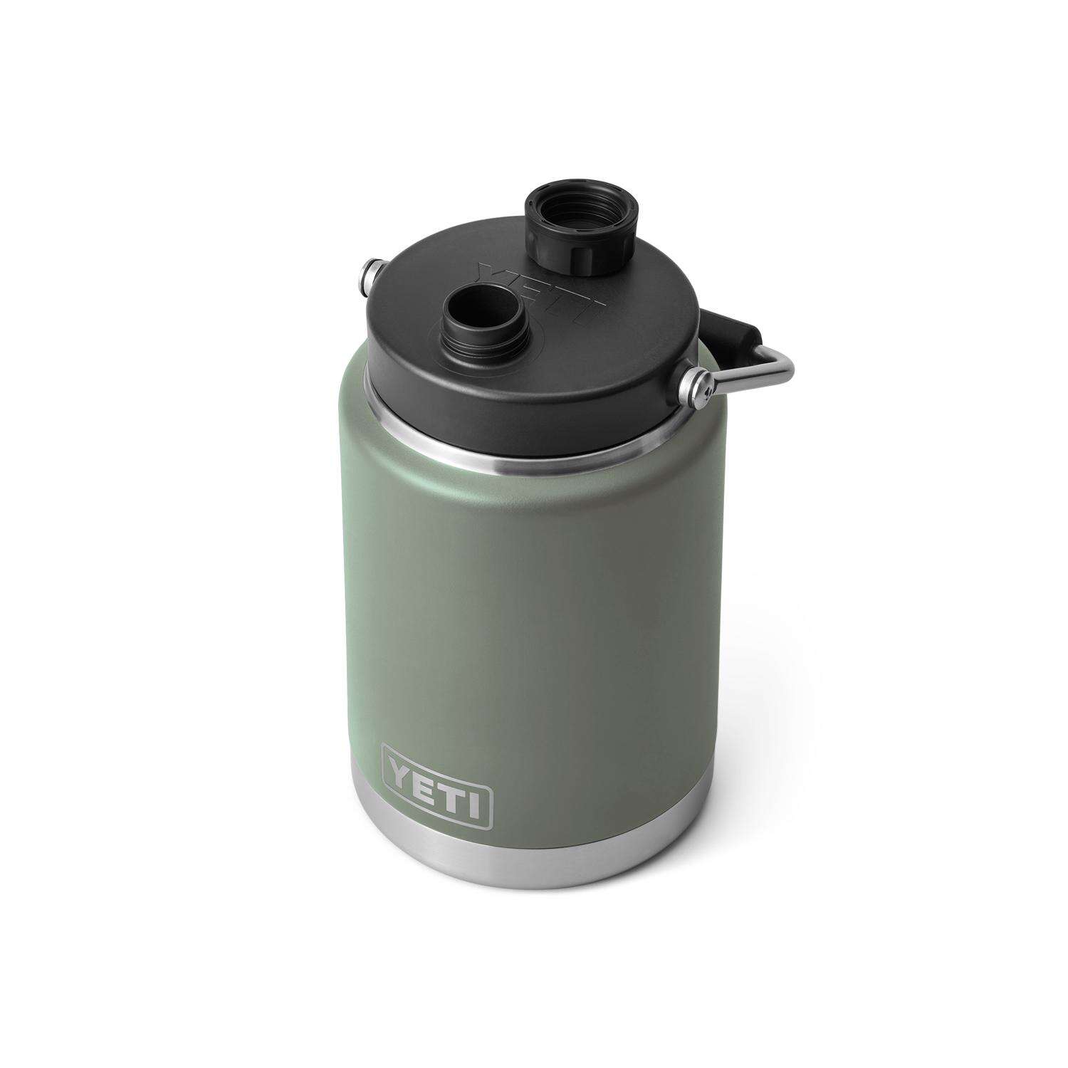 YETI Rambler 0.5 gal Camp Green BPA Free Insulated Jug