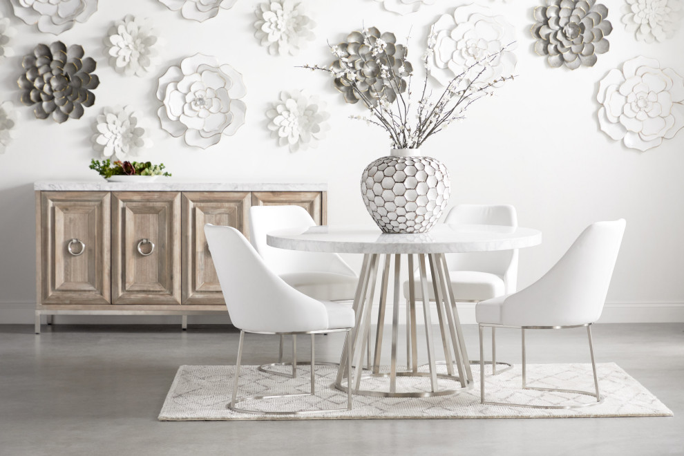 The Mylah Dining Chair  Set of 2   Contemporary   Dining Chairs   by Essentials for Living  Houzz