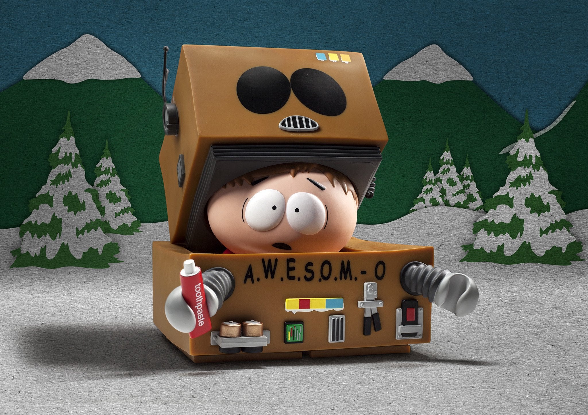 South Park AWESOMO Cartman Designer Toy Figure by Kidrobot (PRE-ORDER)