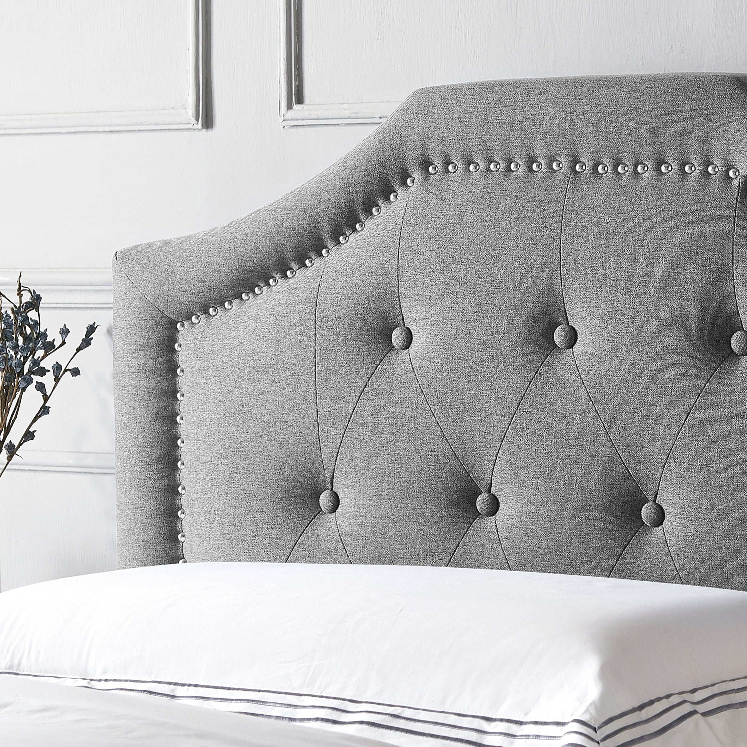 Renee Contemporary Upholstered Headboard