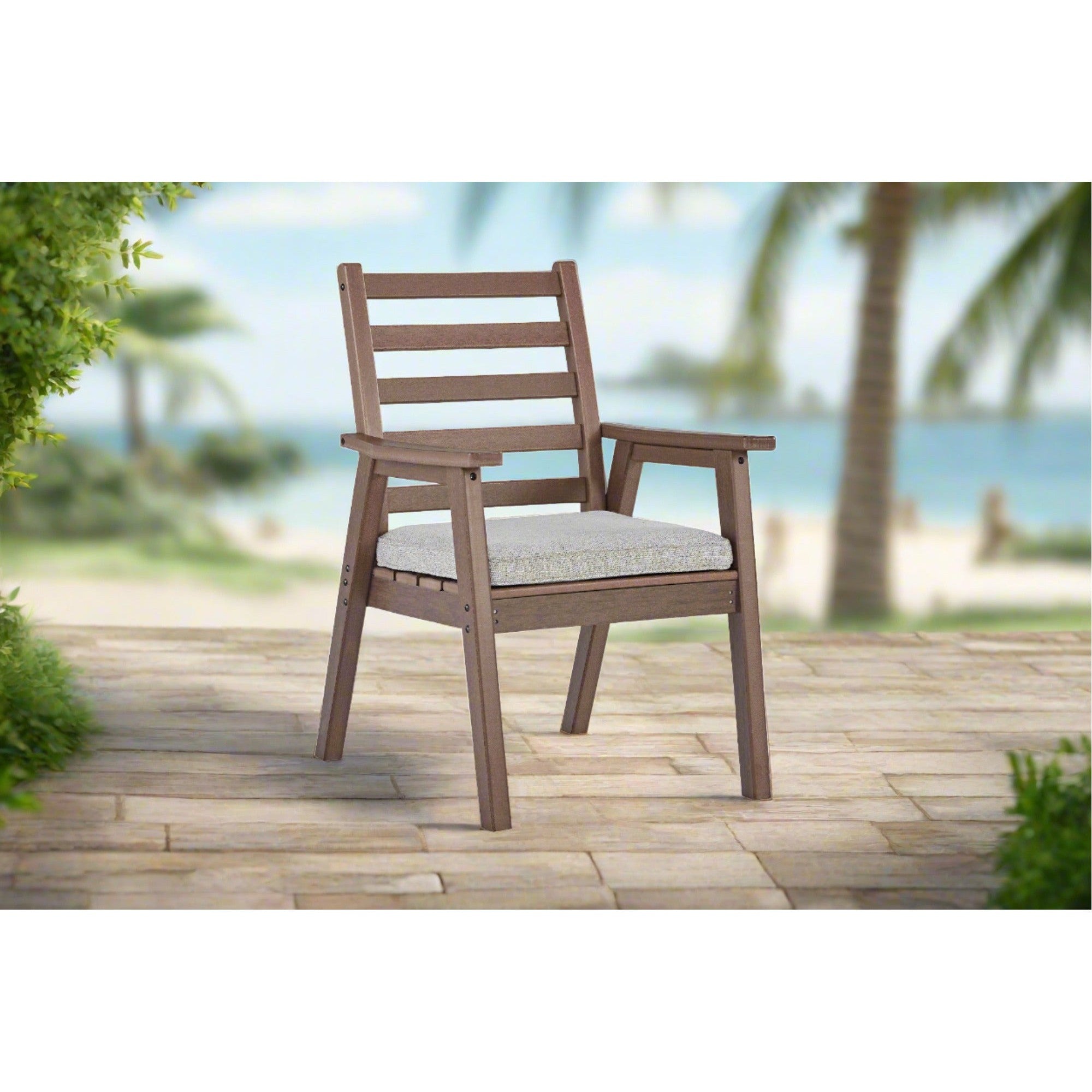 Poly Redwood Outdoor Dining Chair