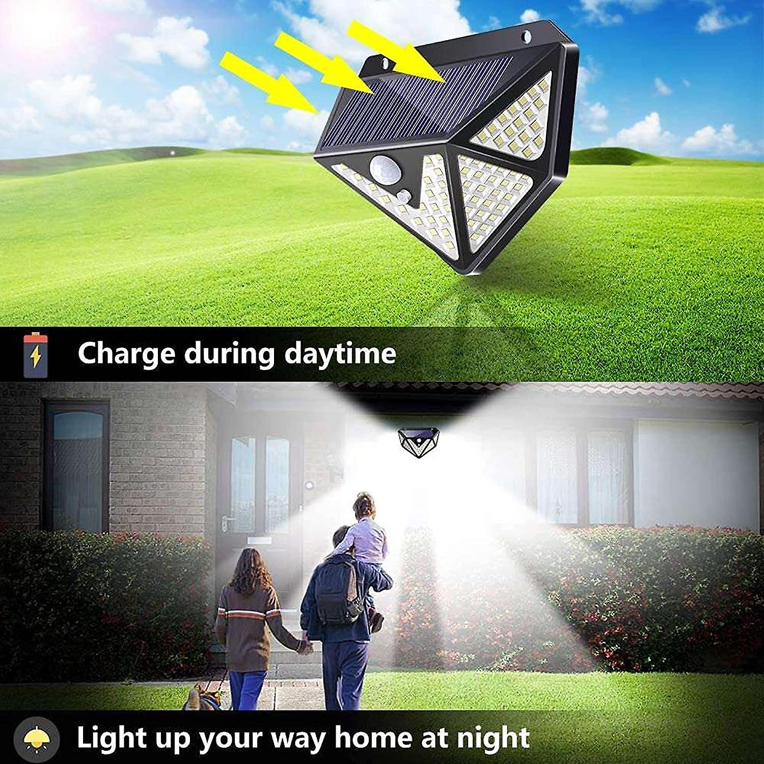 100 Led Wide Angle Solar Light