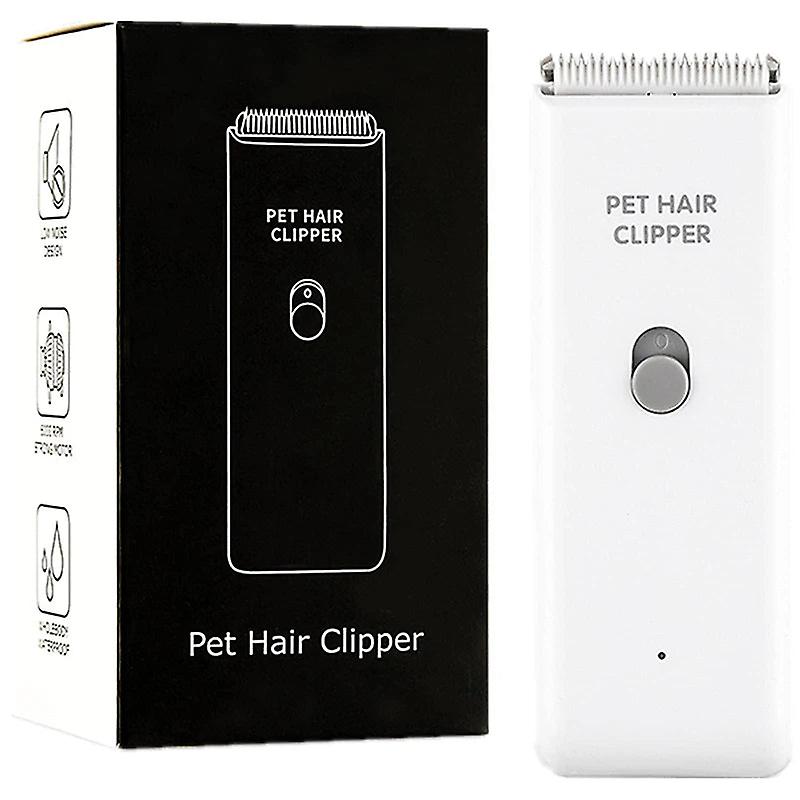 Cordless waterproof cat and dog hair trimmer