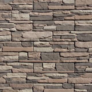 M-Rock P-Series 5 in. x 20 in. Clover Dale Ledge Stone Concrete Stone Veneer ( 4.9 sq. ft.bx) mrcloverdalebx