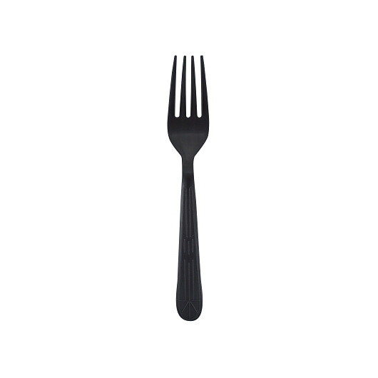 The Safety Zone Heavy Weight Black Fork  1000 Coun...