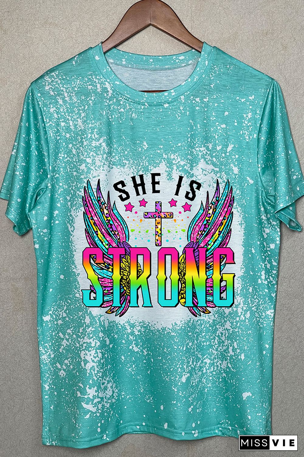 She Is Strong Graphic Tee Wholesale