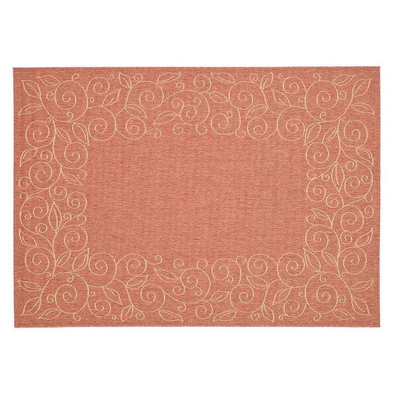 Safavieh Courtyard Curly Vines Indoor Outdoor Rug