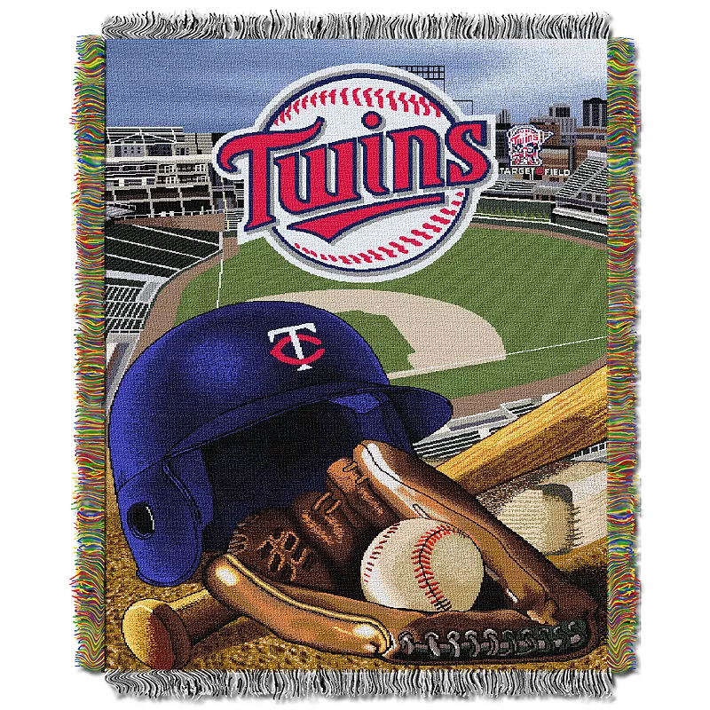 Minnesota Twins Tapestry Throw by Northwest