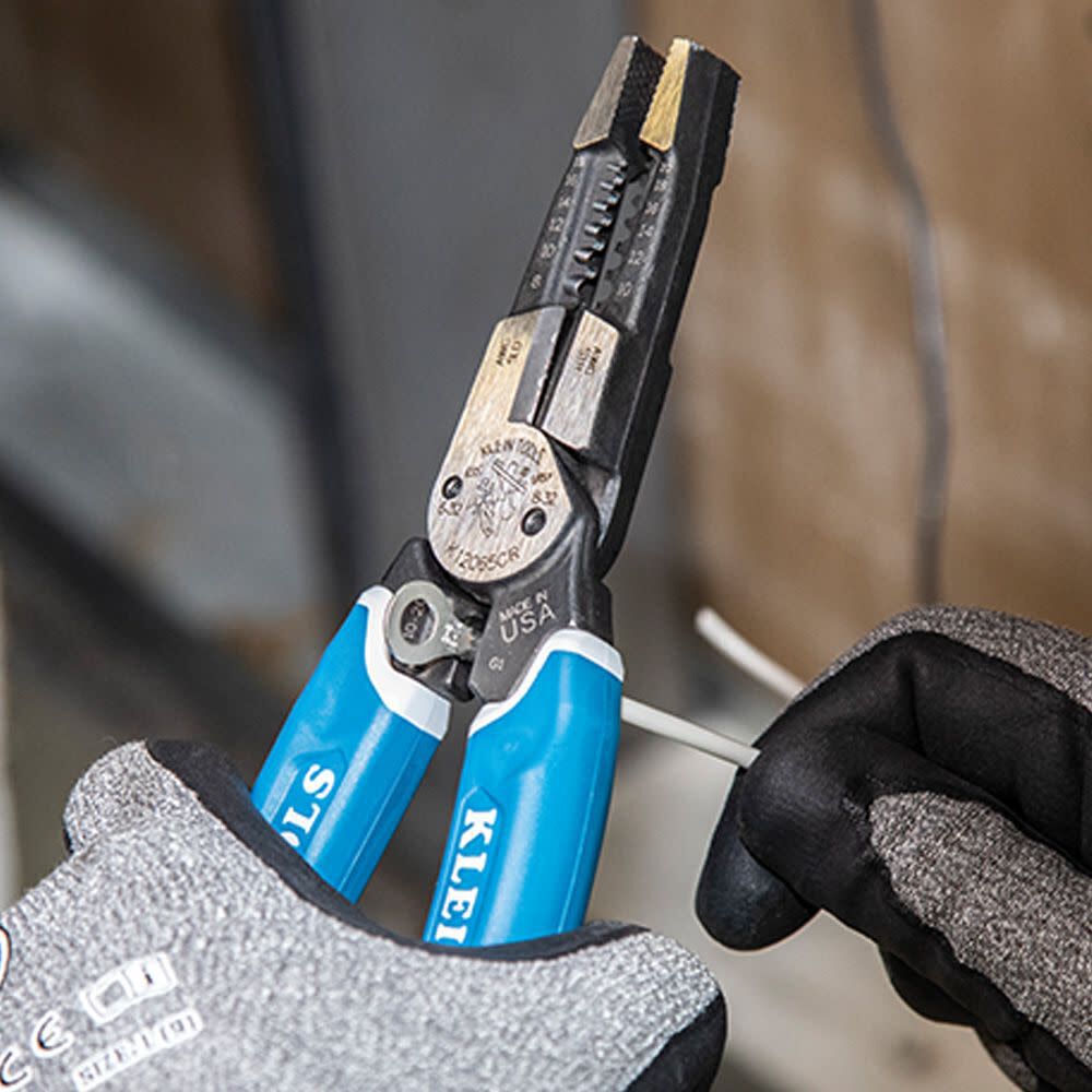 Klein Tools Heavy-Duty Wire Stripper Crimper K12065CR from Klein Tools