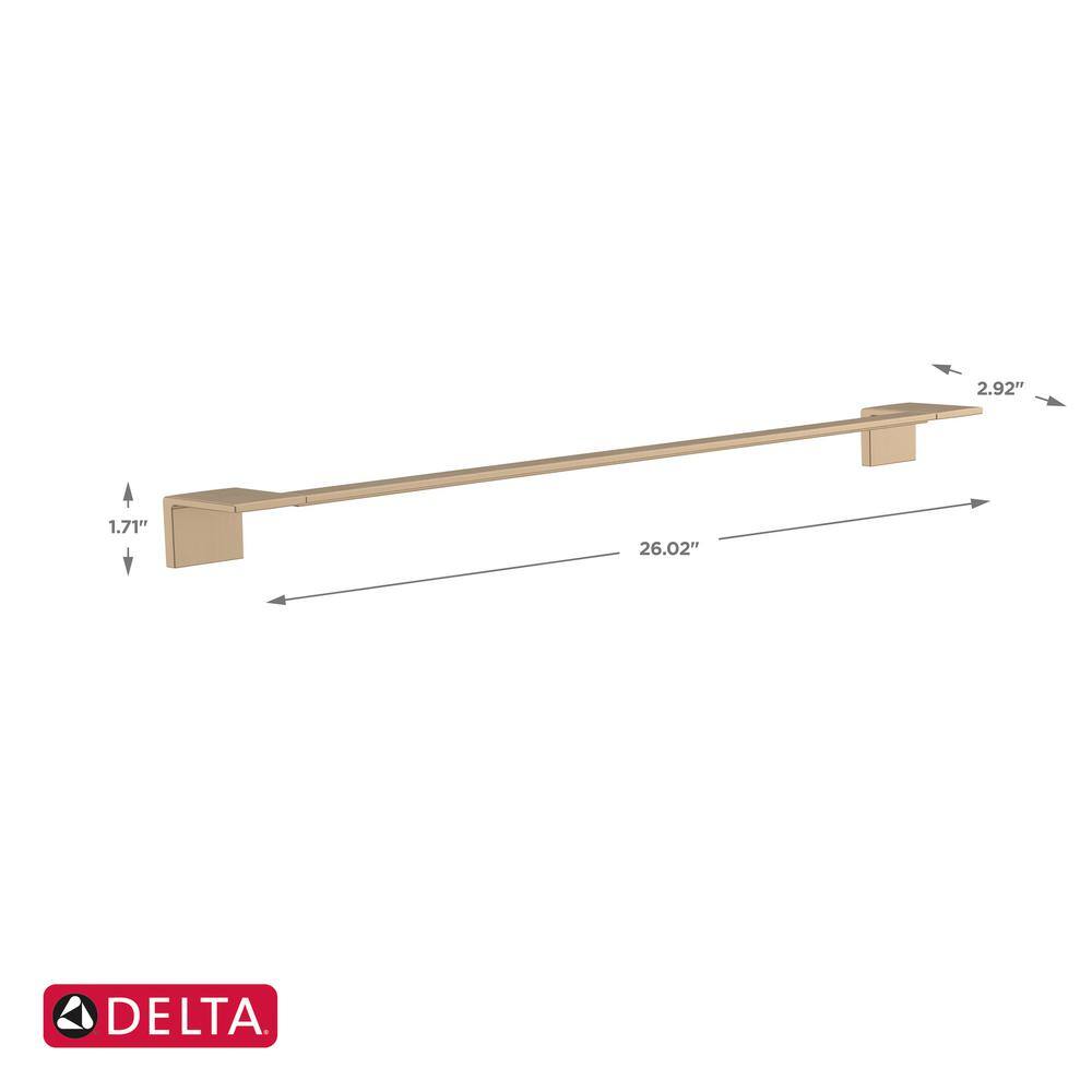 Delta Vero 24 in. Towel Bar in Champagne Bronze 77724-CZ