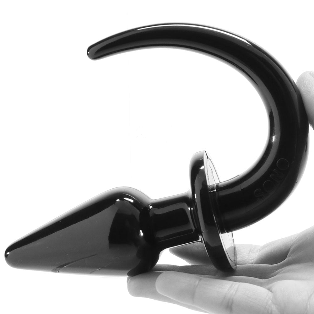 Ouch! Puppy Tail Flexible Rubber Butt Plug