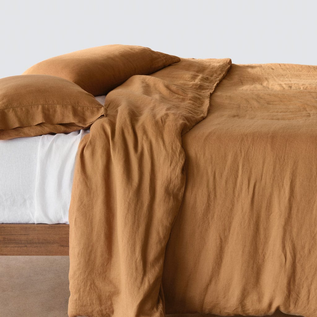 Stonewashed Linen Duvet Cover